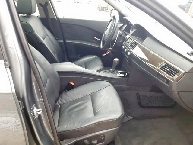 WBANN73567CN04095 - 2007 BMW 530 XIT GRAY photo 5