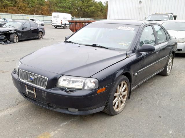 YV1TS91D121263196 - 2002 VOLVO S80 T6 TUR BLACK photo 2