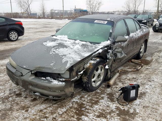 1G3WS52K2WF383347 - 1998 OLDSMOBILE INTRIGUE G GRAY photo 2