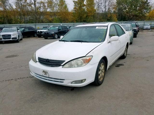 4T1BE30K53U196846 - 2003 TOYOTA CAMRY LE WHITE photo 2