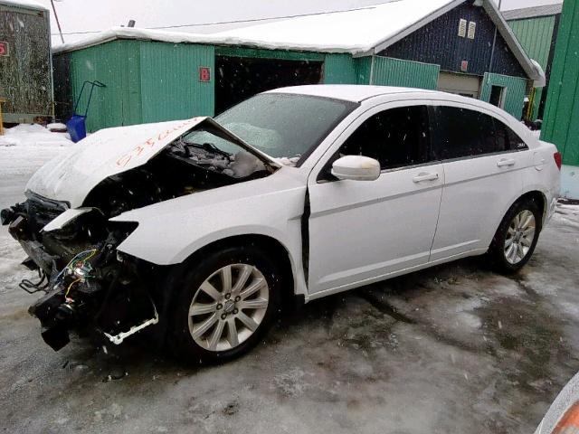 1C3BC1FB1BN560201 - 2011 CHRYSLER 200 TOURIN WHITE photo 2