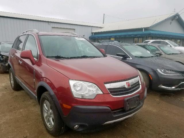 3GSCL33P78S704414 - 2008 SATURN VUE XE RED photo 1