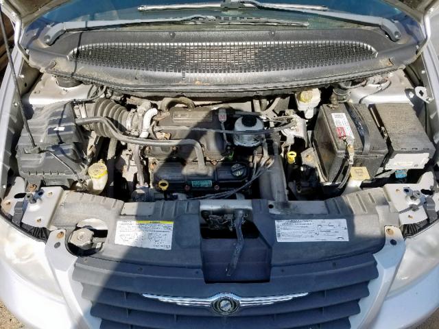 1A4GP45R96B748553 - 2006 CHRYSLER TOWN & COU SILVER photo 7