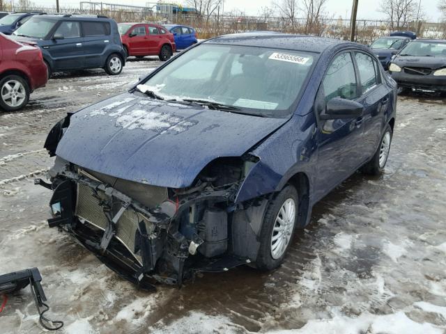 3N1AB6AP6AL675582 - 2010 NISSAN SENTRA 2.0 BLUE photo 2