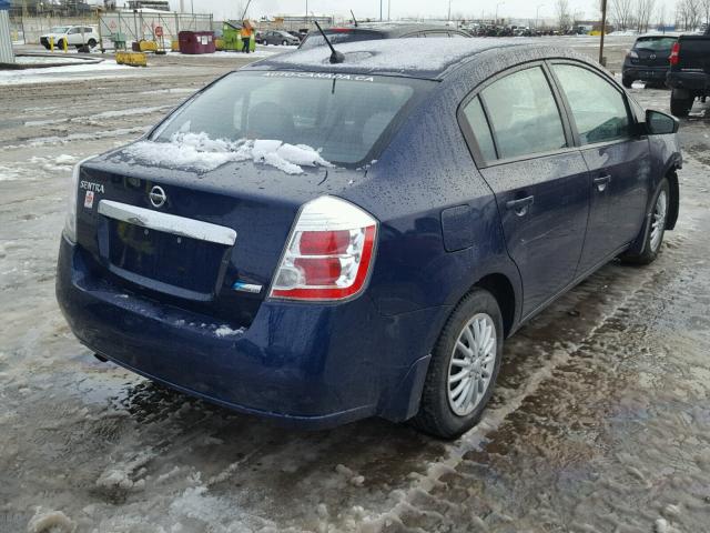 3N1AB6AP6AL675582 - 2010 NISSAN SENTRA 2.0 BLUE photo 4