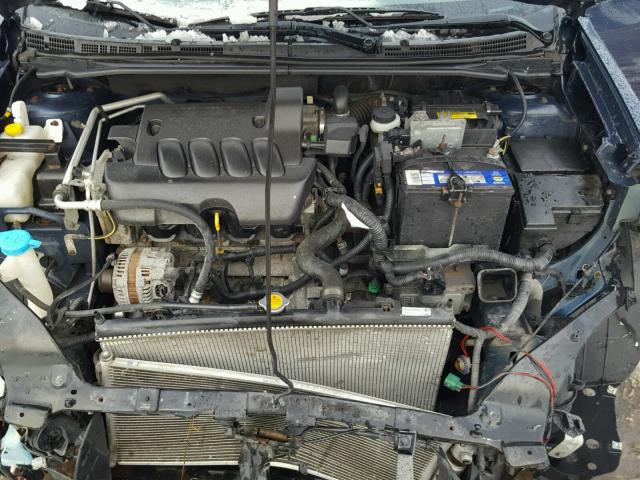 3N1AB6AP6AL675582 - 2010 NISSAN SENTRA 2.0 BLUE photo 7