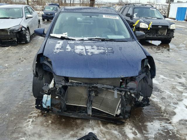 3N1AB6AP6AL675582 - 2010 NISSAN SENTRA 2.0 BLUE photo 9