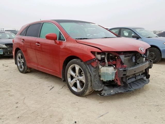 4T3ZK11A59U009364 - 2009 TOYOTA VENZA BASE RED photo 1