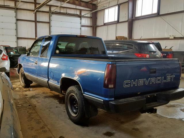 1GCFC29R4VE240614 - 1997 CHEVROLET GMT-400 C2 BLUE photo 3