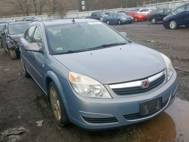 1G8ZS57B38F183614 - 2008 SATURN AURA XE BLUE photo 1