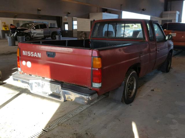1N6SD16S5LC399242 - 1990 NISSAN D21 KING C RED photo 4