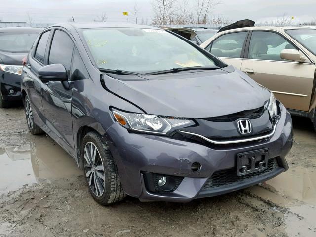 3HGGK5H74HM104248 - 2017 HONDA FIT EX GRAY photo 1