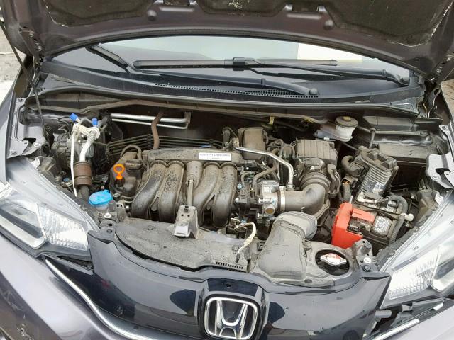 3HGGK5H74HM104248 - 2017 HONDA FIT EX GRAY photo 7