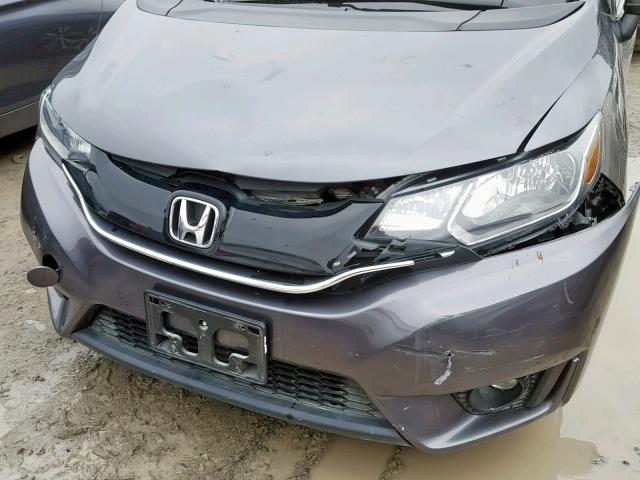 3HGGK5H74HM104248 - 2017 HONDA FIT EX GRAY photo 9