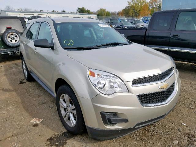 2GNALAEK4F1160737 - 2015 CHEVROLET EQUINOX LS BEIGE photo 1