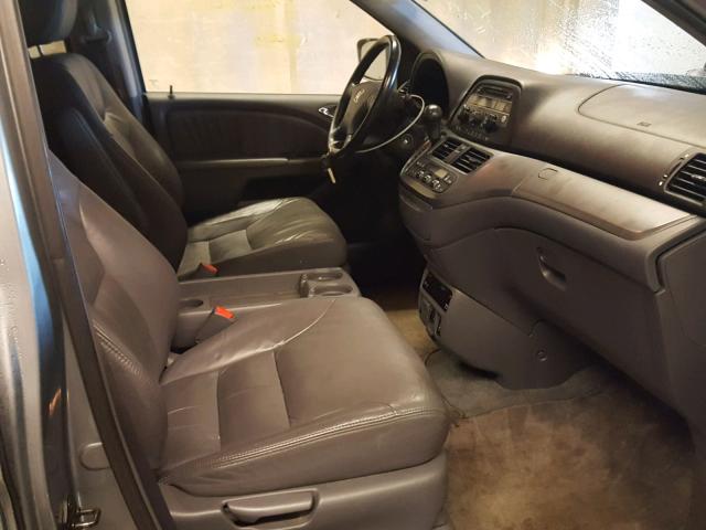 5FNRL38756B006128 - 2006 HONDA ODYSSEY EX GRAY photo 5