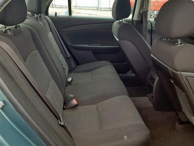 1G1ZH57B79F236720 - 2009 CHEVROLET MALIBU 1LT TEAL photo 6