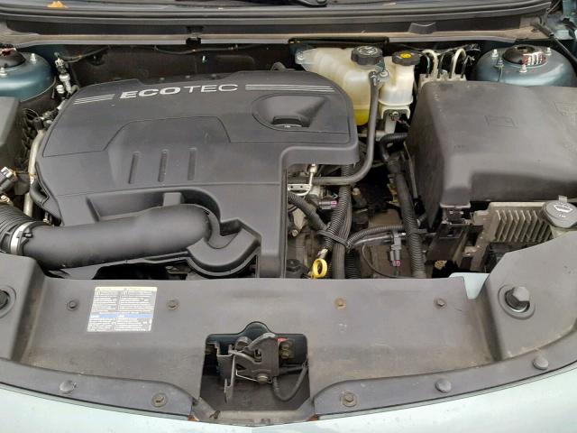 1G1ZH57B79F236720 - 2009 CHEVROLET MALIBU 1LT TEAL photo 7