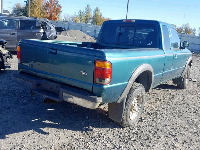 1FTZR15X5WTA73056 - 1998 FORD RANGER SUP GREEN photo 4