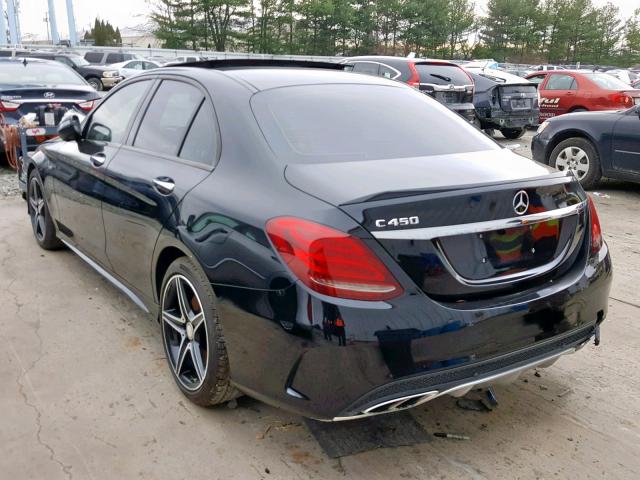 55SWF6EB5GU128492 - 2016 MERCEDES-BENZ C 450 4MAT BLACK photo 3