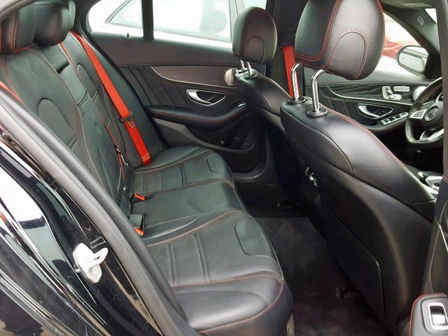 55SWF6EB5GU128492 - 2016 MERCEDES-BENZ C 450 4MAT BLACK photo 6