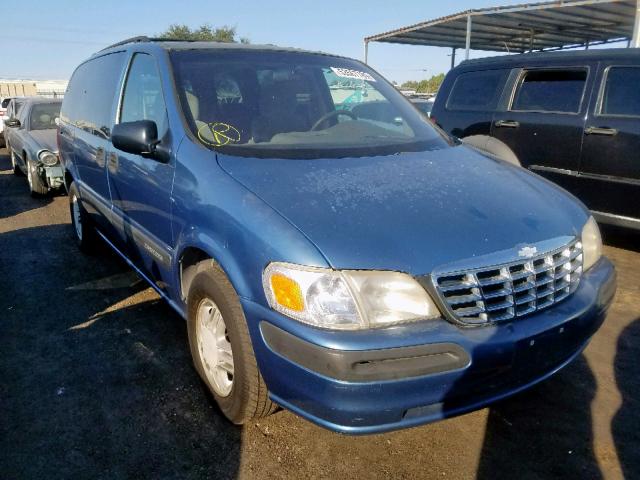 1GNDX03E5YD297573 - 2000 CHEVROLET VENTURE BLUE photo 1