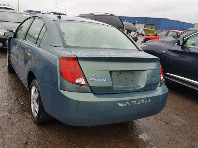 1G8AJ55F97Z197701 - 2007 SATURN ION LEVEL GREEN photo 3