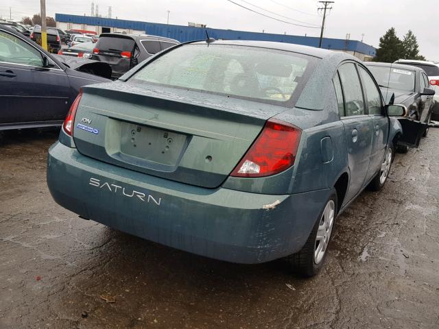 1G8AJ55F97Z197701 - 2007 SATURN ION LEVEL GREEN photo 4