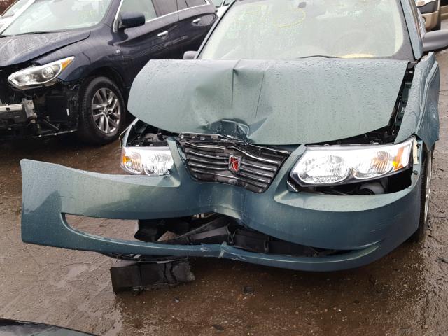1G8AJ55F97Z197701 - 2007 SATURN ION LEVEL GREEN photo 7