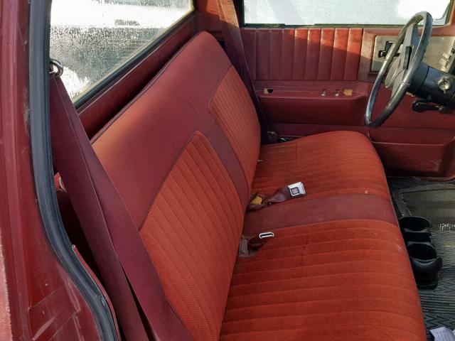 1GTCS14A9M2549562 - 1991 GMC SONOMA RED photo 6