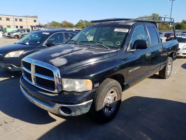 3D7KR28DX5G712364 - 2005 DODGE RAM 2500 S Սև լուսանկար 2