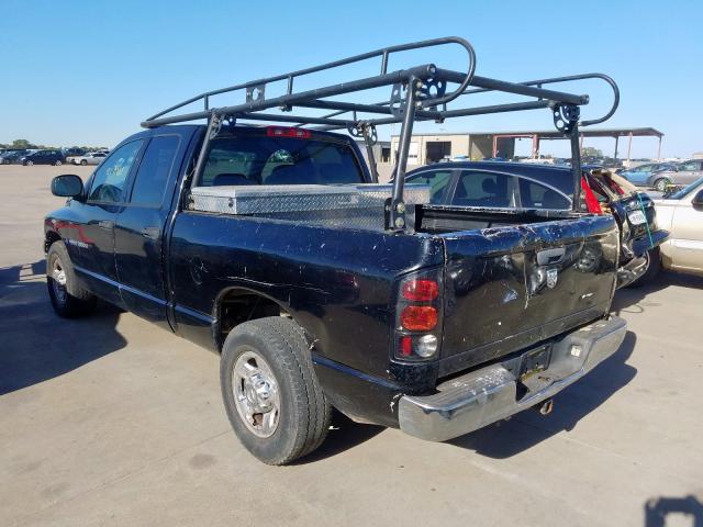 3D7KR28DX5G712364 - 2005 DODGE RAM 2500 S Սև լուսանկար 3