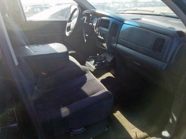 3D7KR28DX5G712364 - 2005 DODGE RAM 2500 S Սև լուսանկար 5