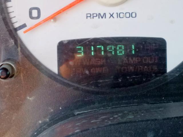 3D7KR28DX5G712364 - 2005 DODGE RAM 2500 S Սև լուսանկար 8