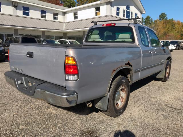 5TBRN34101S162361 - 2001 TOYOTA TUNDRA ACC GRAY photo 4