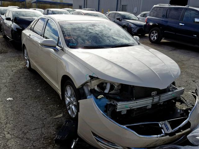 3LN6L2LU7ER827847 - 2014 LINCOLN MKZ HYBRID CREAM photo 1