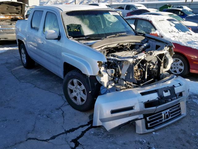 2HJYK16576H500145 - 2006 HONDA RIDGELINE SILVER photo 1