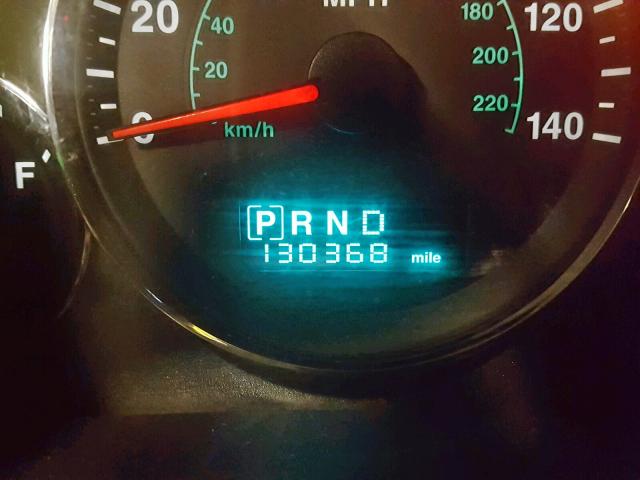 1J8HG48N66C188755 - 2006 JEEP COMMANDER BLACK photo 8