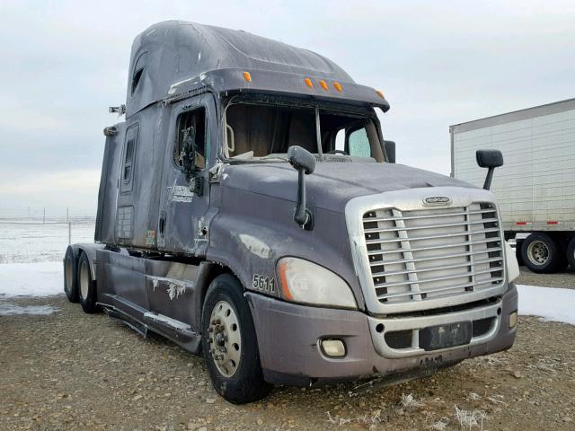 3AKJGLD51ESFV1504 - 2014 FREIGHTLINER CASCADIA 1 GRAY photo 1