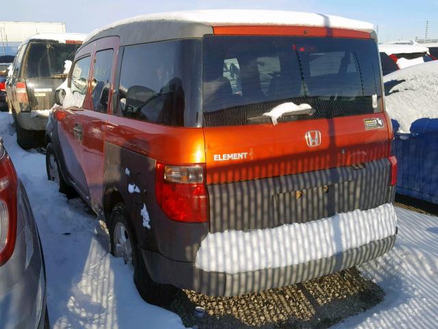 5J6YH18513L800580 - 2003 HONDA ELEMENT EX RED photo 3