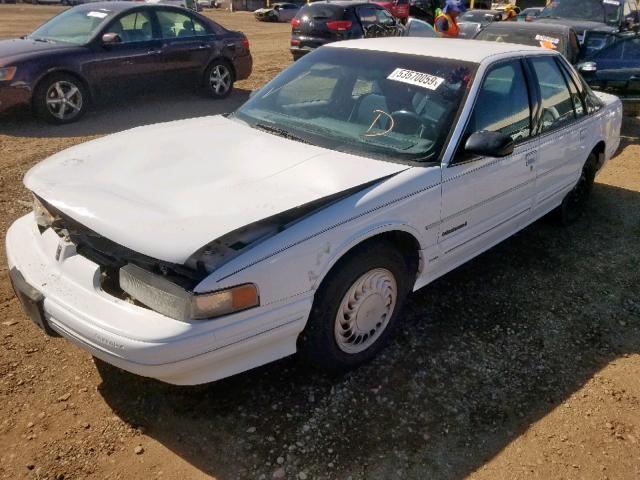 1G3WH54T6PD321449 - 1993 OLDSMOBILE CUTLASS SU WHITE photo 2