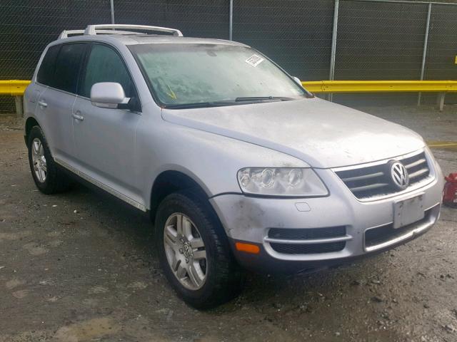 WVGCM77L44D078835 - 2004 VOLKSWAGEN TOUAREG 4. SILVER photo 1