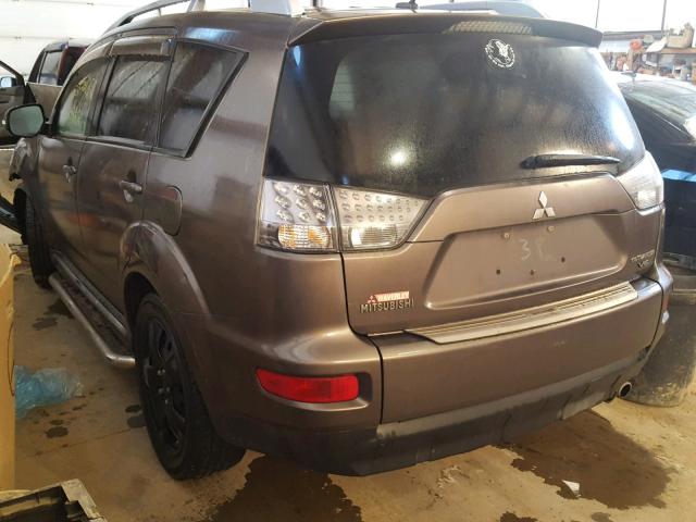 JA4JT5AX0AZ608077 - 2010 MITSUBISHI OUTLANDER BROWN photo 3