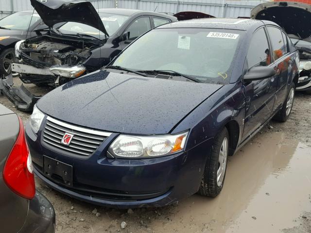 1G8AZ55F57Z119408 - 2007 SATURN ION LEVEL BLUE photo 2