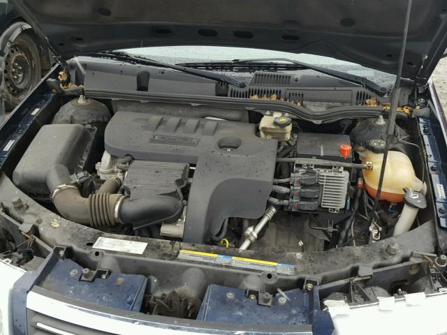 1G8AZ55F57Z119408 - 2007 SATURN ION LEVEL BLUE photo 7