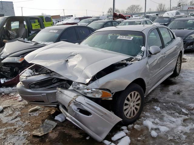 1G4HP52K35U287677 - 2005 BUICK LESABRE CU SILVER photo 2