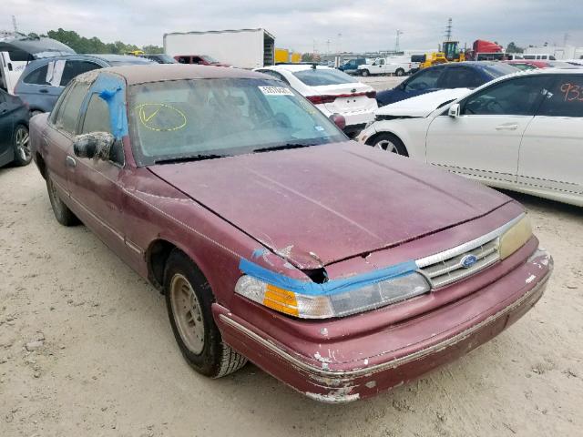 2FALP74W9TX200984 - 1996 FORD CROWN VICT RED photo 1