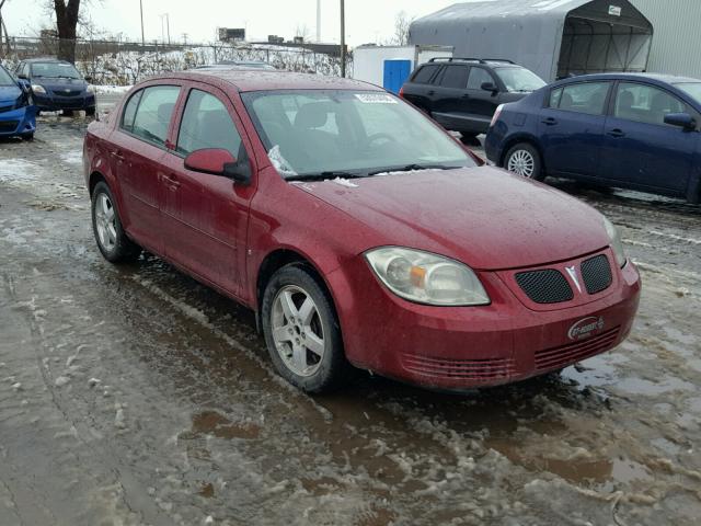 1G2AS55H697101708 - 2009 PONTIAC G5 SE RED photo 1