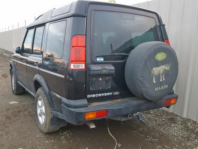SALTL15432A741500 - 2002 LAND ROVER DISCOVERY BLACK photo 3