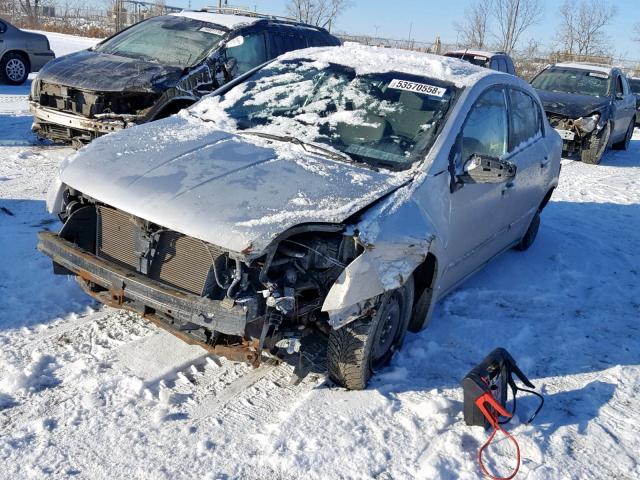 3N1AB6AP6BL688012 - 2011 NISSAN SENTRA 2.0 SILVER photo 2